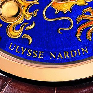 Ulysse Nardin Classico搪瓷Champlevé龙