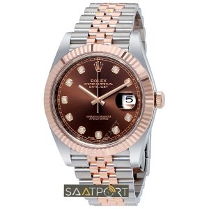 劳力士datejust 41为什么在白金钢模型中首选复制品？