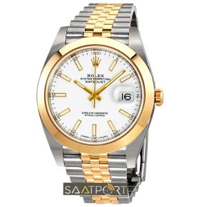 劳力士datejust 41为什么在白金钢模型中首选复制品？