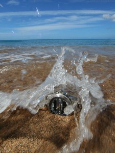 热水淋浴和时钟损坏