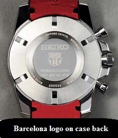 Seiko Sportura时钟FC巴塞罗那计时码表