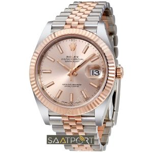 劳力士datejust 41为什么在白金钢模型中首选复制品？